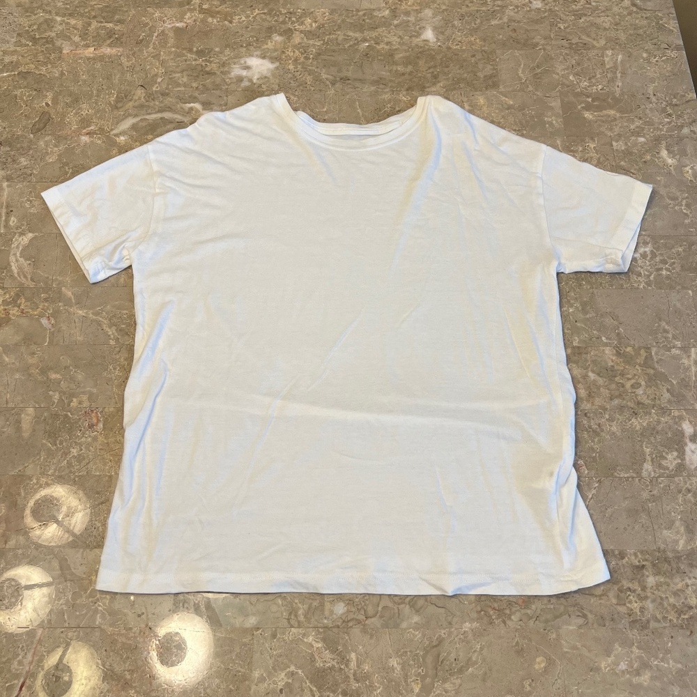 Abercrombie & Fitch The Boyfriend T Shirt Soft AF Collection White Size Small